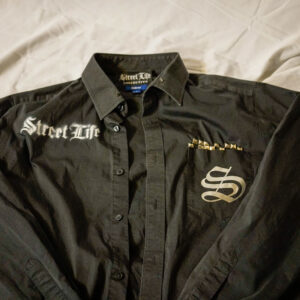 1/1 Dress Shirt Spray Painted